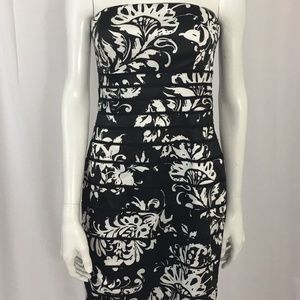 White House Black Market Strapless Dress